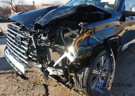 2023 Toyota Tundra Hybrid Capstone from USA, damaged, VIN 5TFVC5DB2PX017003